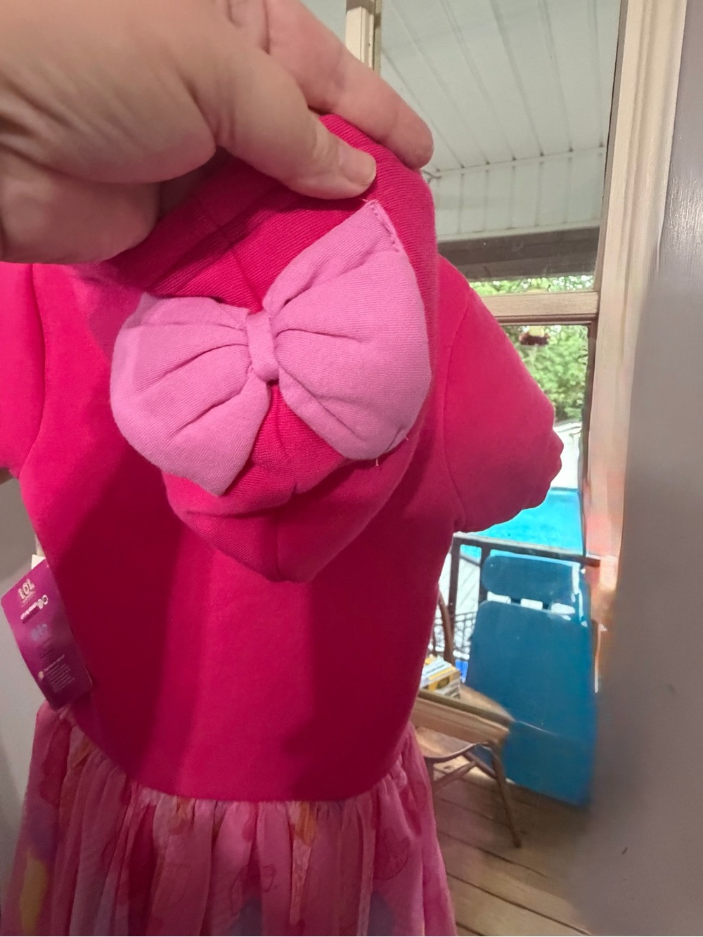 L.O.L. Surprise! Bright Pink Dress with Light Pink Tulle Skirt